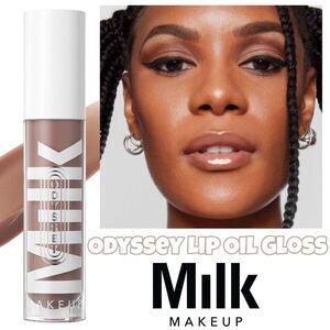Milk Makeup Odyssey Lip Oil Gloss in Quest (Caramel Beige)